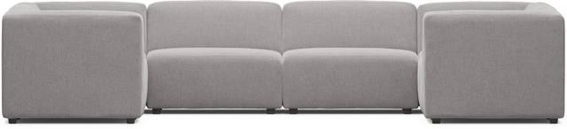 Calay 8 Pc Outdoor Sectional with Ash Slipcovers - Thumbnail - Image 4