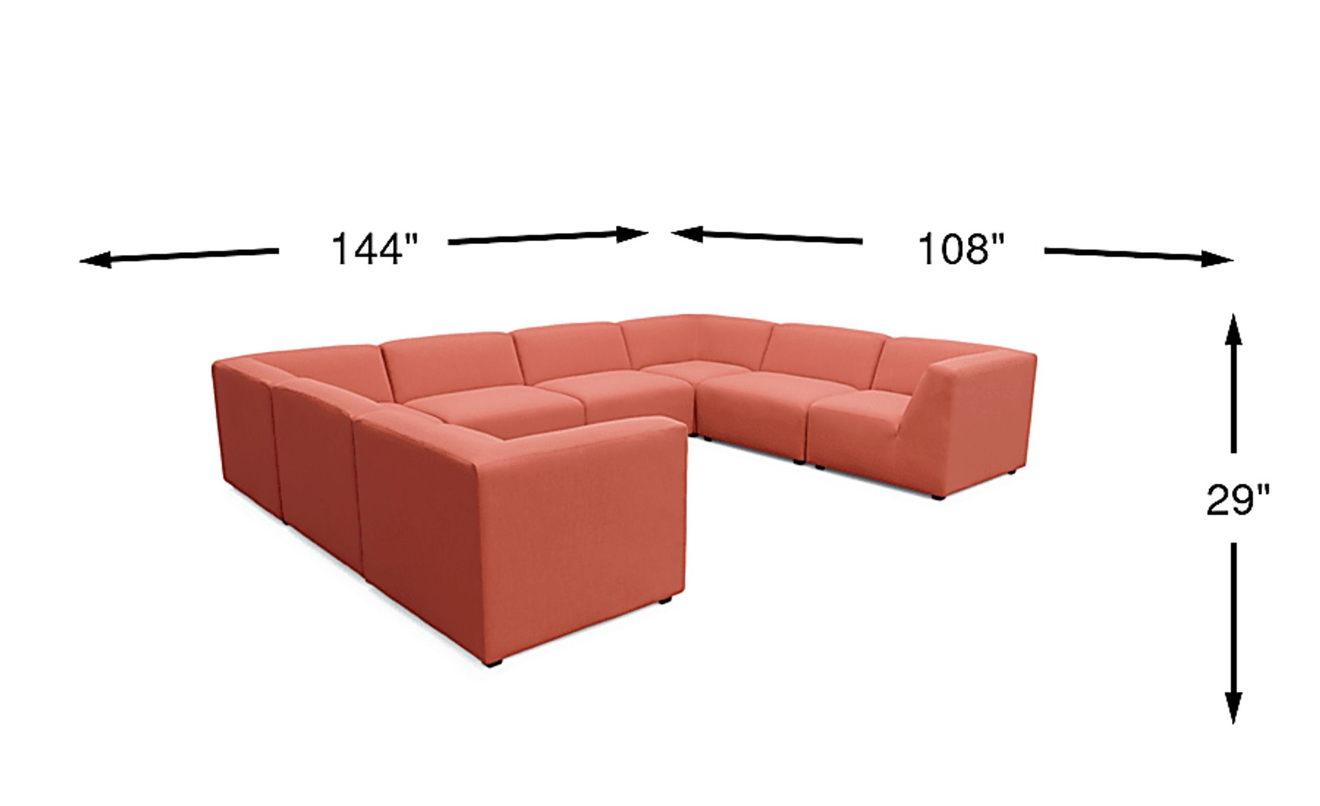 Dimension Image. Please refer to the Dimension Tab on this page for dimension details.