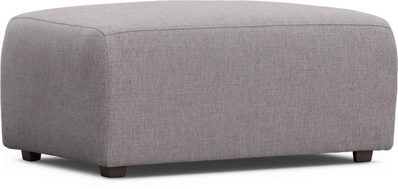 Calay Outdoor Ottoman with Ash Slipcover