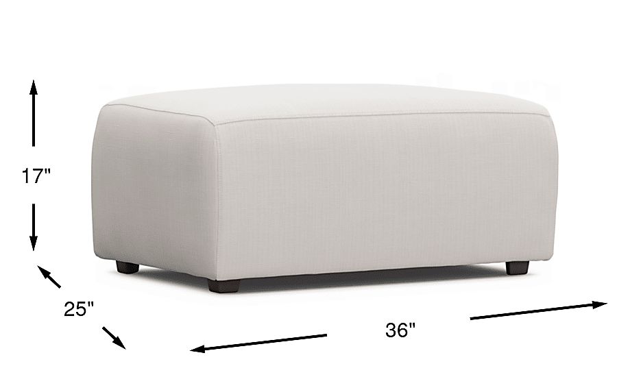 Calay Outdoor Ottoman - Thumbnail 4