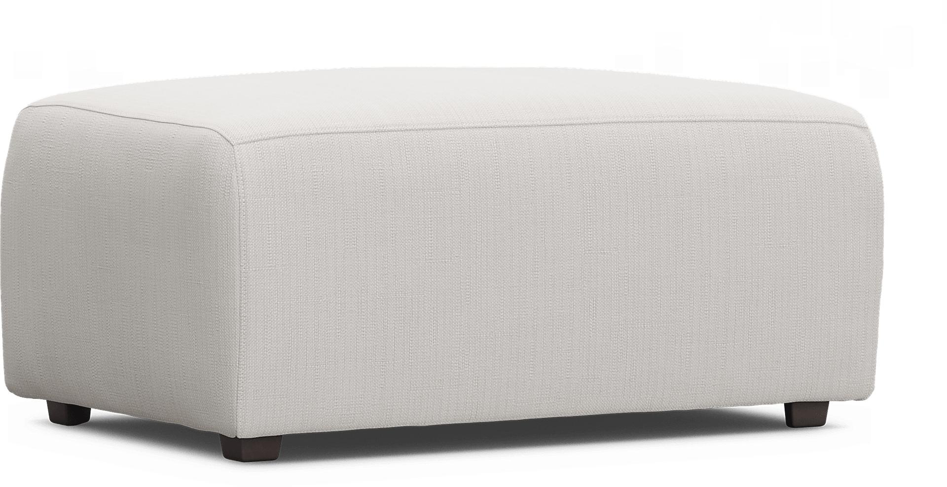 Calay Outdoor Ottoman with Vapor Slipcover