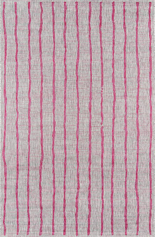 Calbo Pink 7'10 x 10'10 Indoor/Outdoor Rug - Thumbnail - Image 1