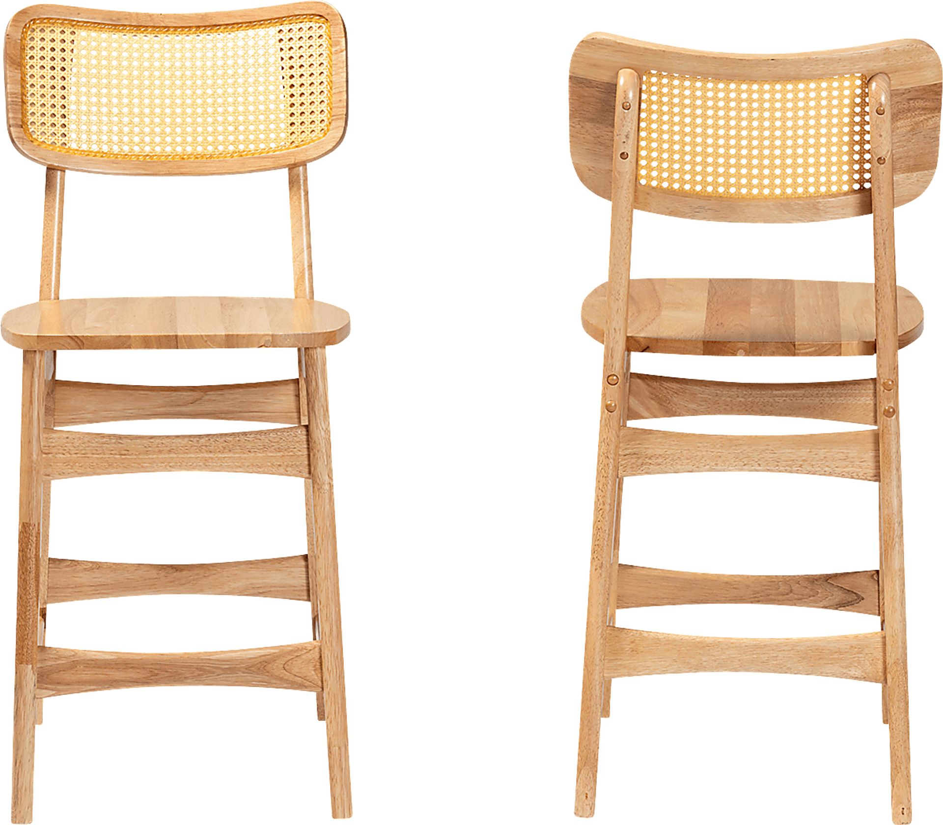 Calcasieu Light Brown Counter Stool, Set of 2 - Image 3