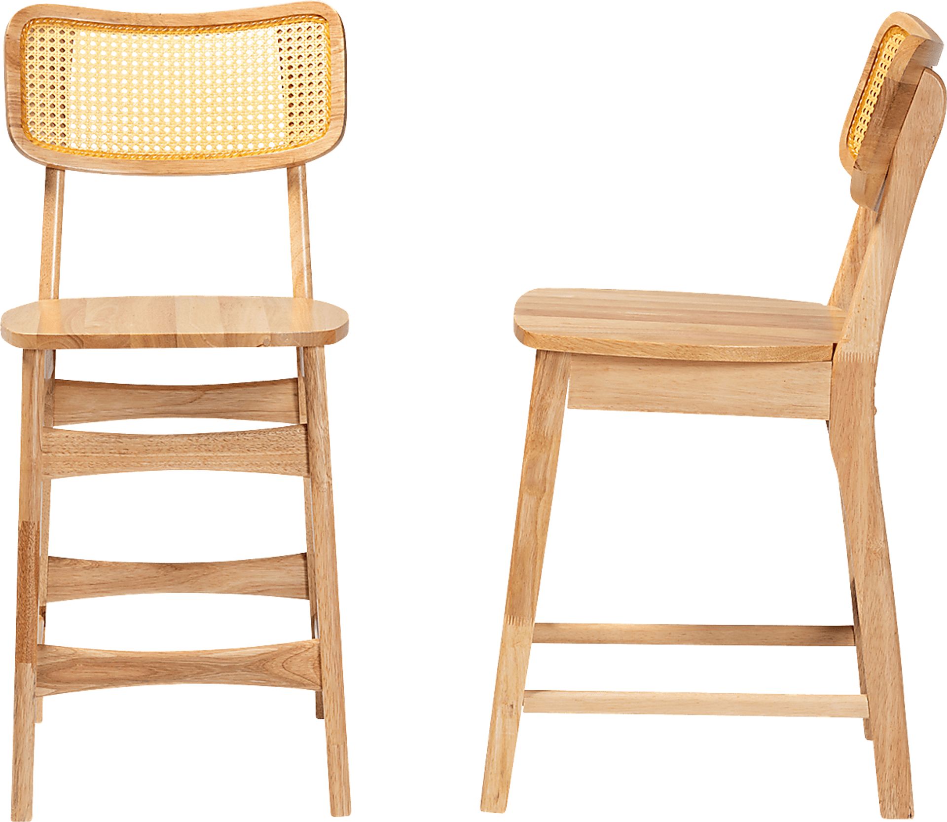 Calcasieu Light Brown Counter Stool, Set of 2 - Image 4