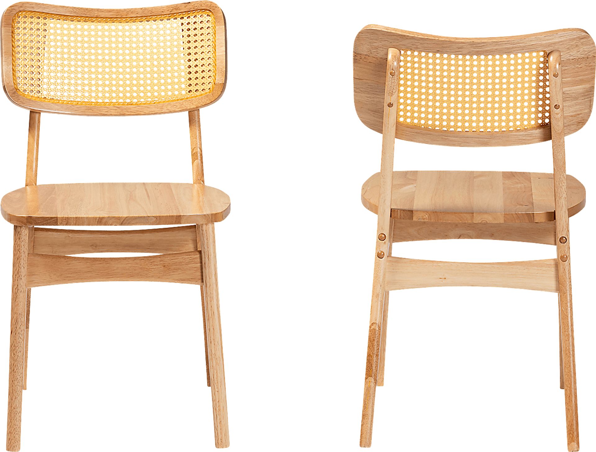 Calcasieu Light Brown Dining Chair, Set of 2 - Image 3
