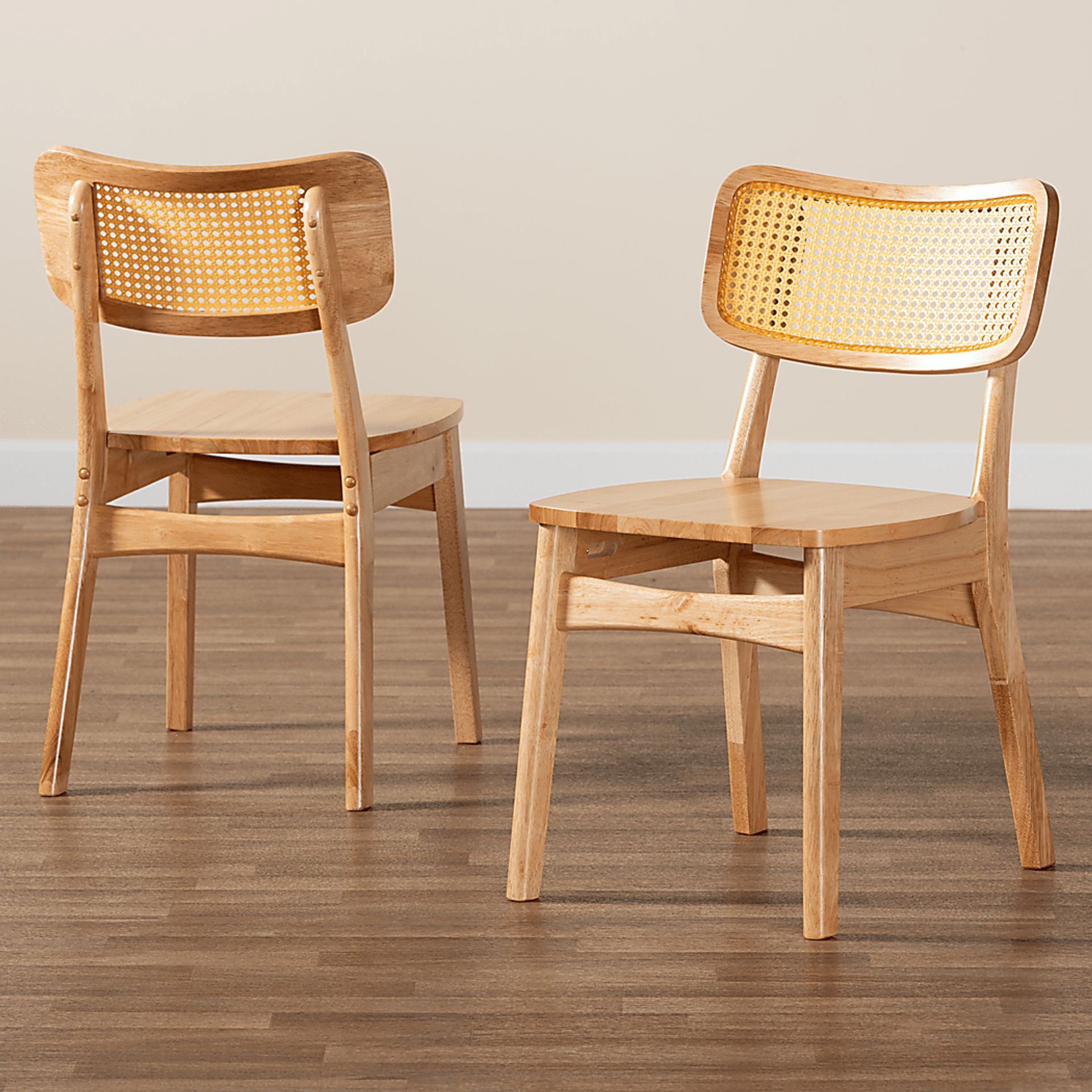Calcasieu Light Brown Dining Chair, Set of 2 - Image 7