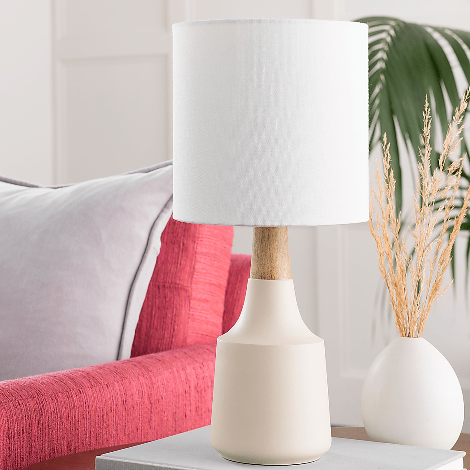Calcite Circle White Lamp - Image 5