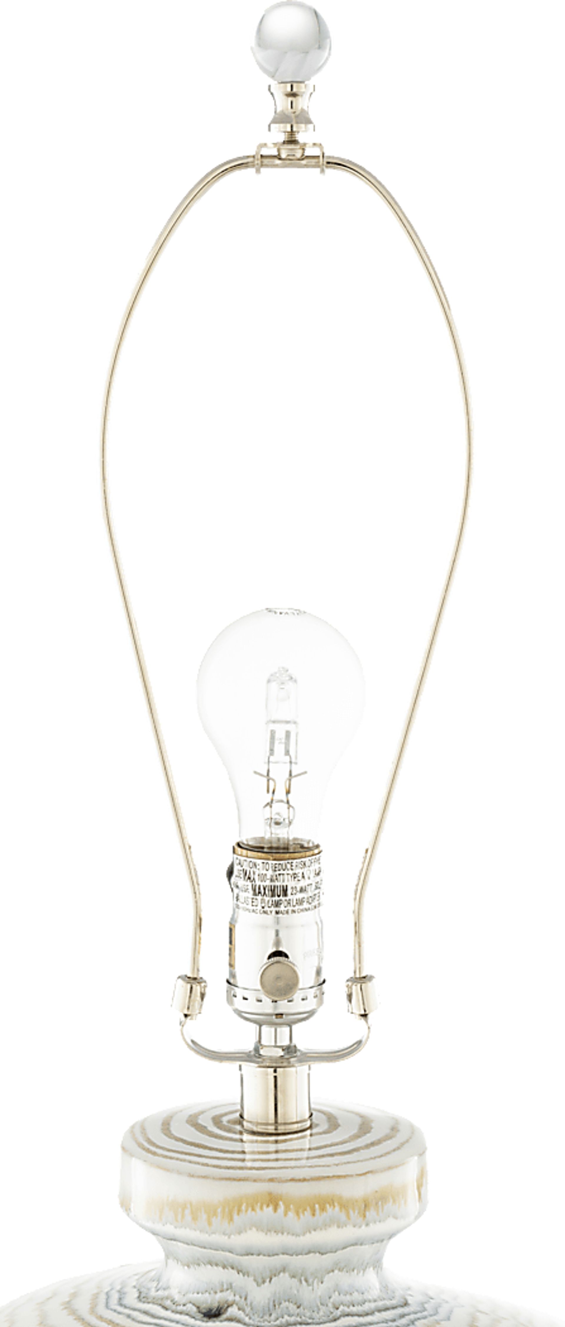 Calcott Place Cream Lamp - Image 6