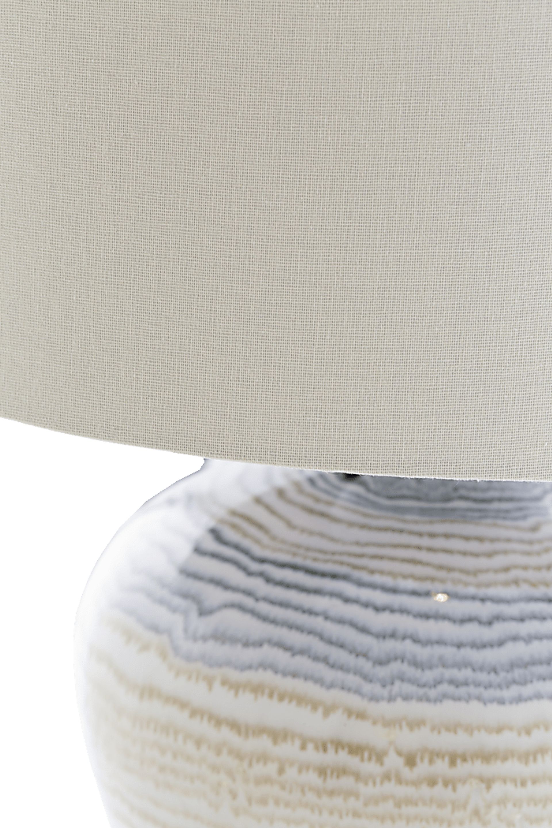 Calcott Place Cream Lamp - Image 7