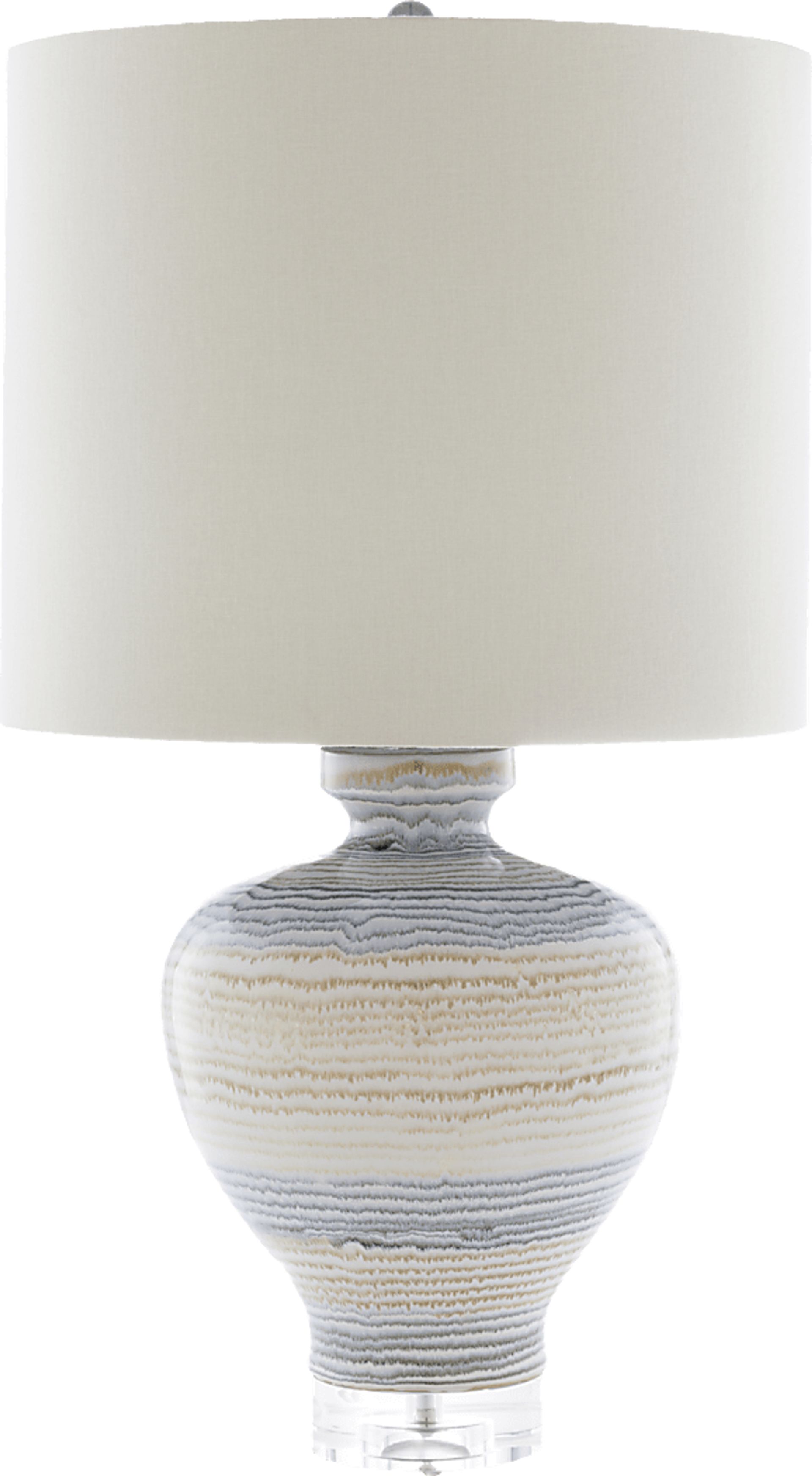 Calcott Place Cream Lamp - Image 1