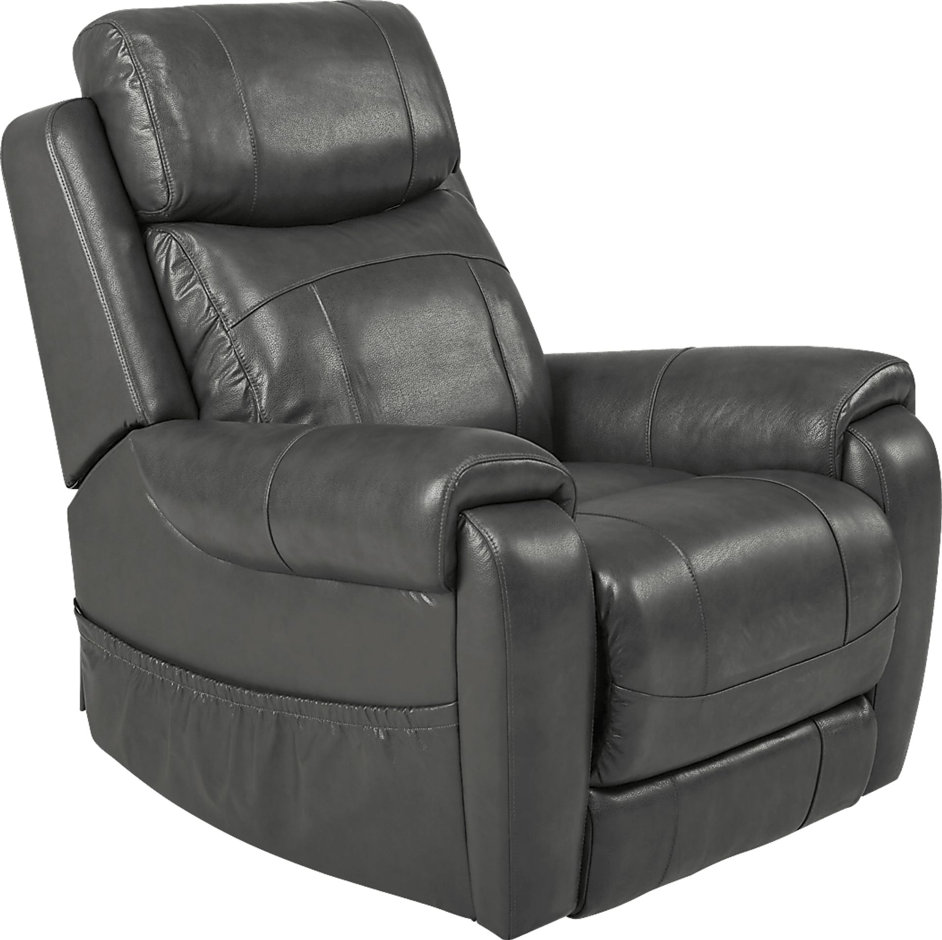 Calden Gray Lift Chair Dual Power Recliner - Image 1