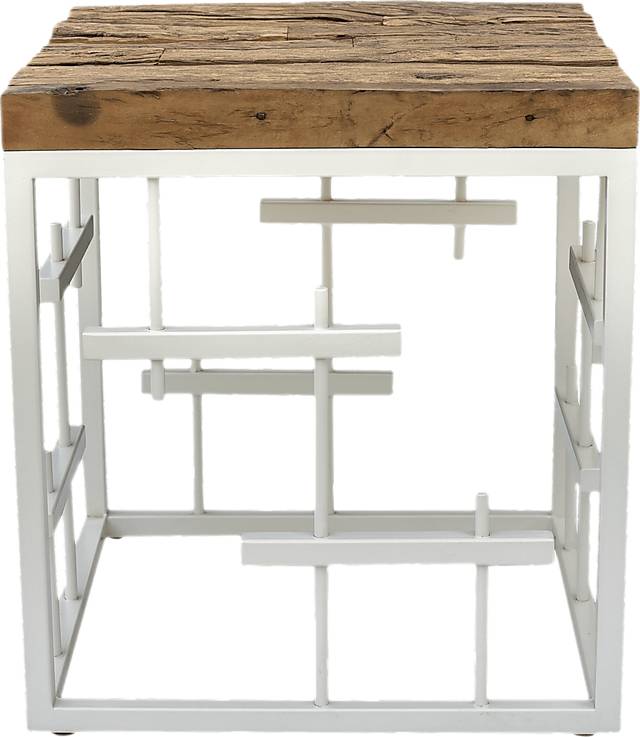 Calderwood White Side Table - Thumbnail - Image 3