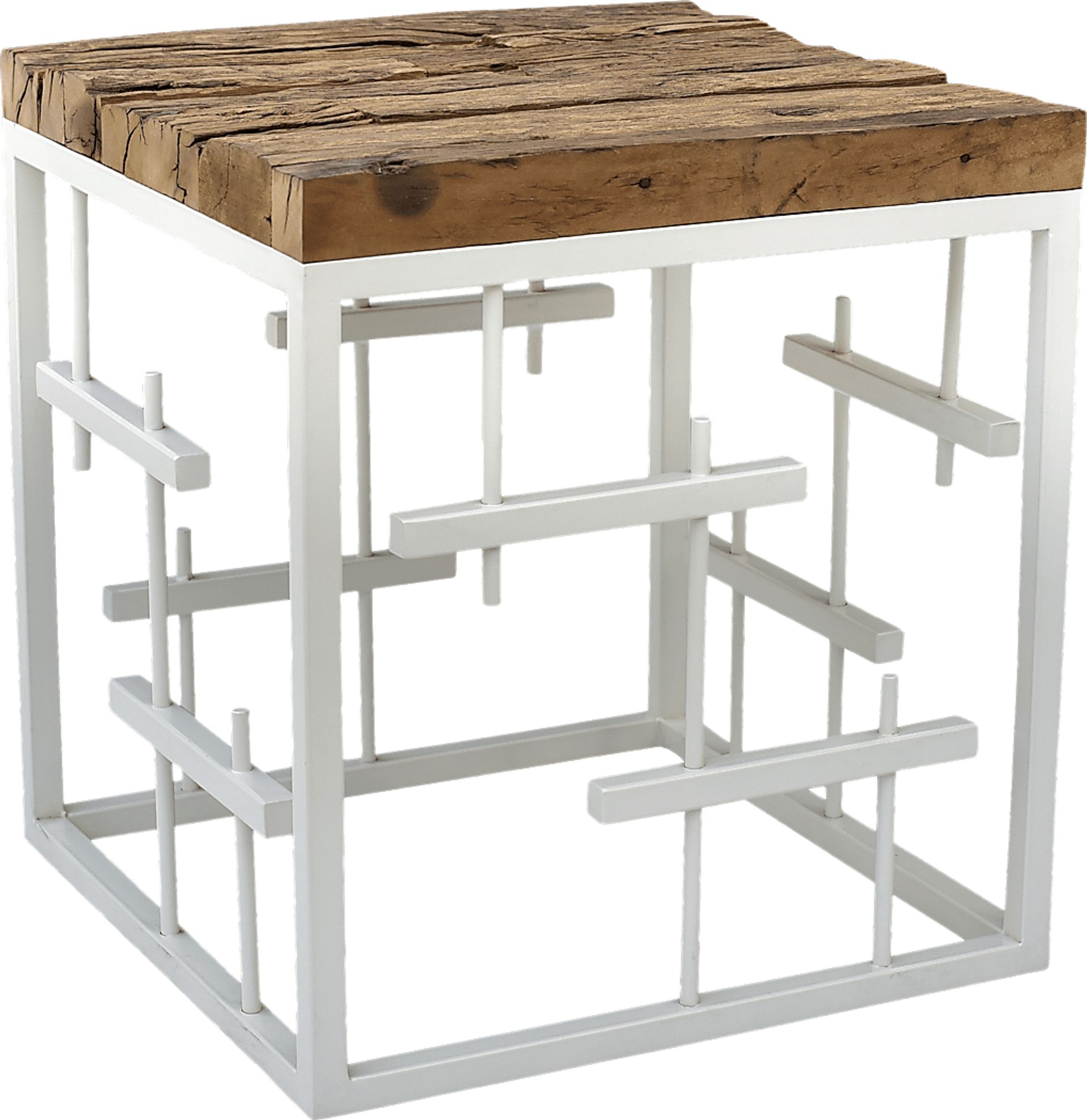 Calderwood White Side Table - Image 1