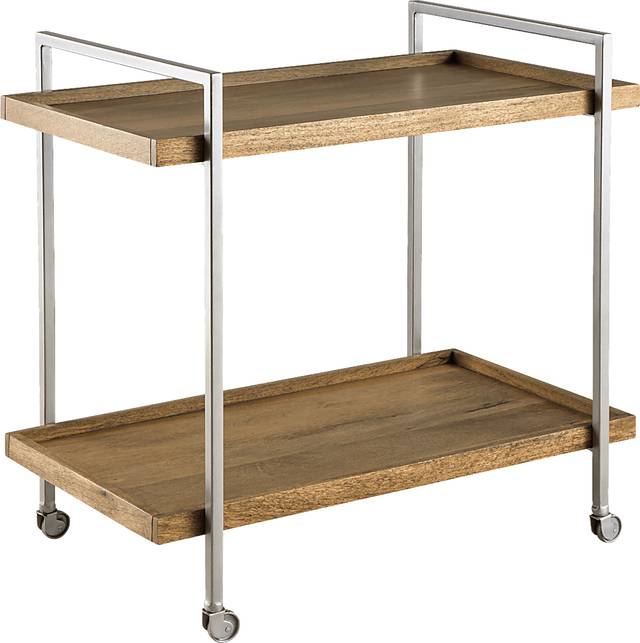 Caldicot Brown Bar Cart - Thumbnail - Image 1