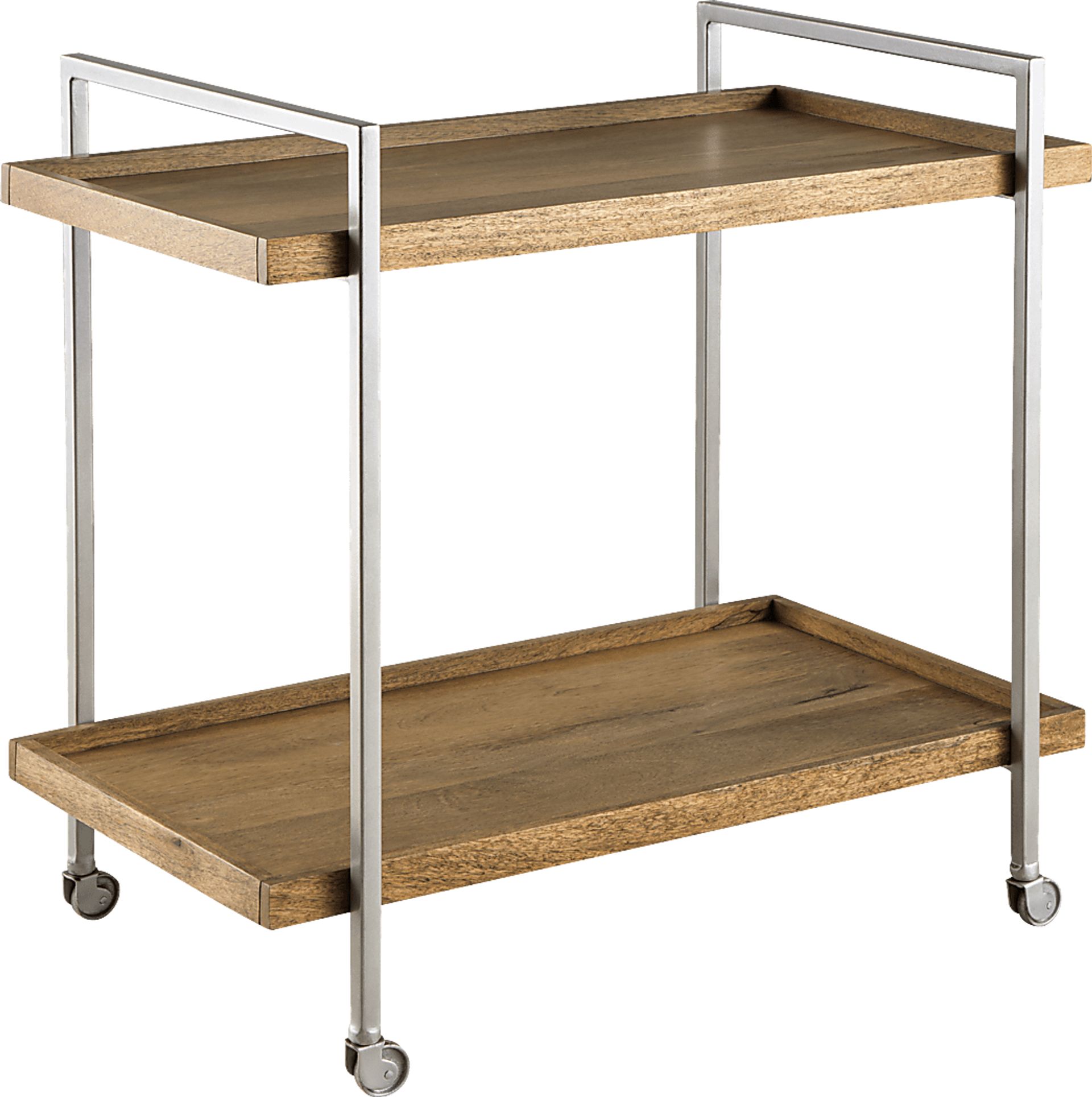Caldicot Brown Bar Cart - Image 1