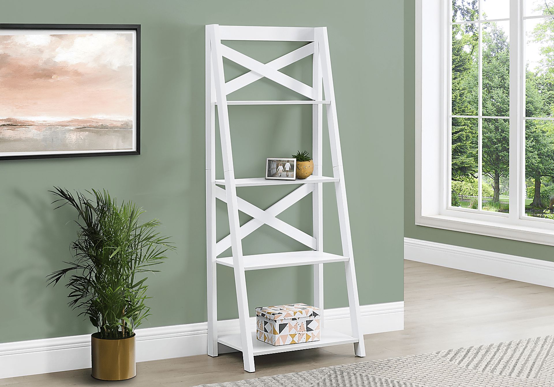 Caldwins White Bookcase - Image 3