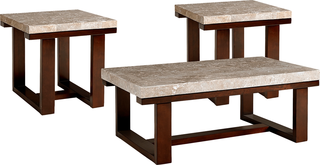Caleb Espresso 3 Pc Table Set