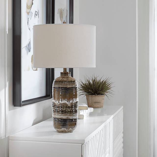 Caleb Reef Brown Lamp - Thumbnail - Image 2