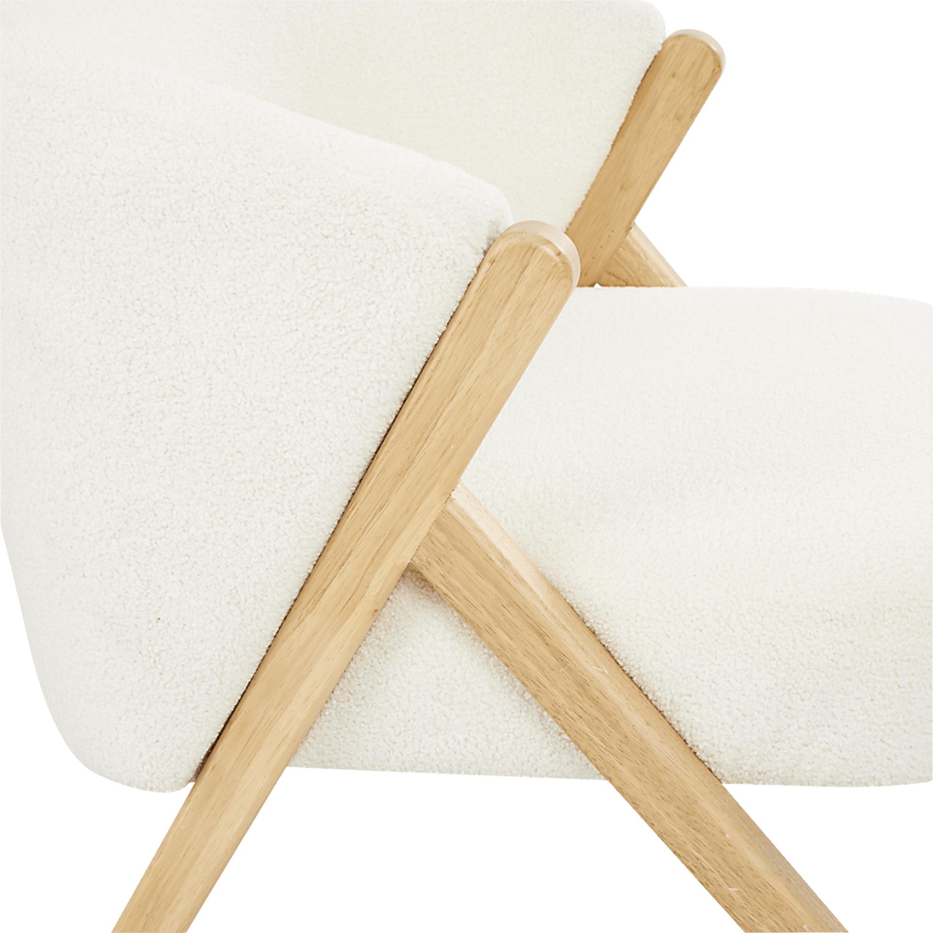 Caledo White Accent Chair - Image 7