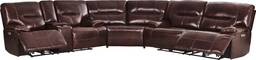 3 pc dual power reclining sectional