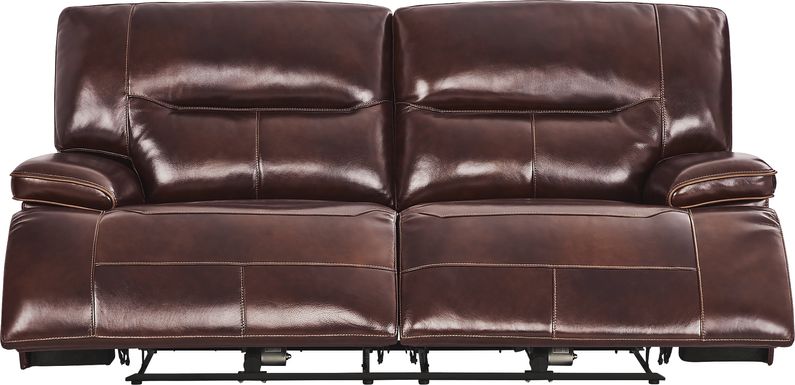 Caletta Way Leather Dual Power Reclining Sofa
