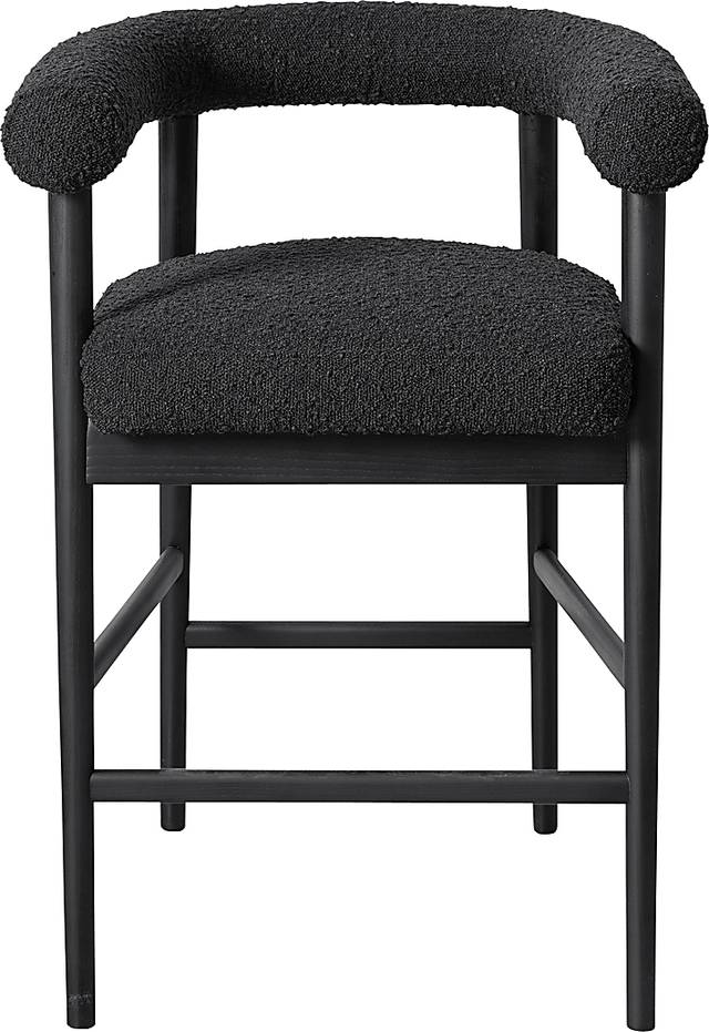 Calewood Black Counter Stool - Thumbnail - Image 3