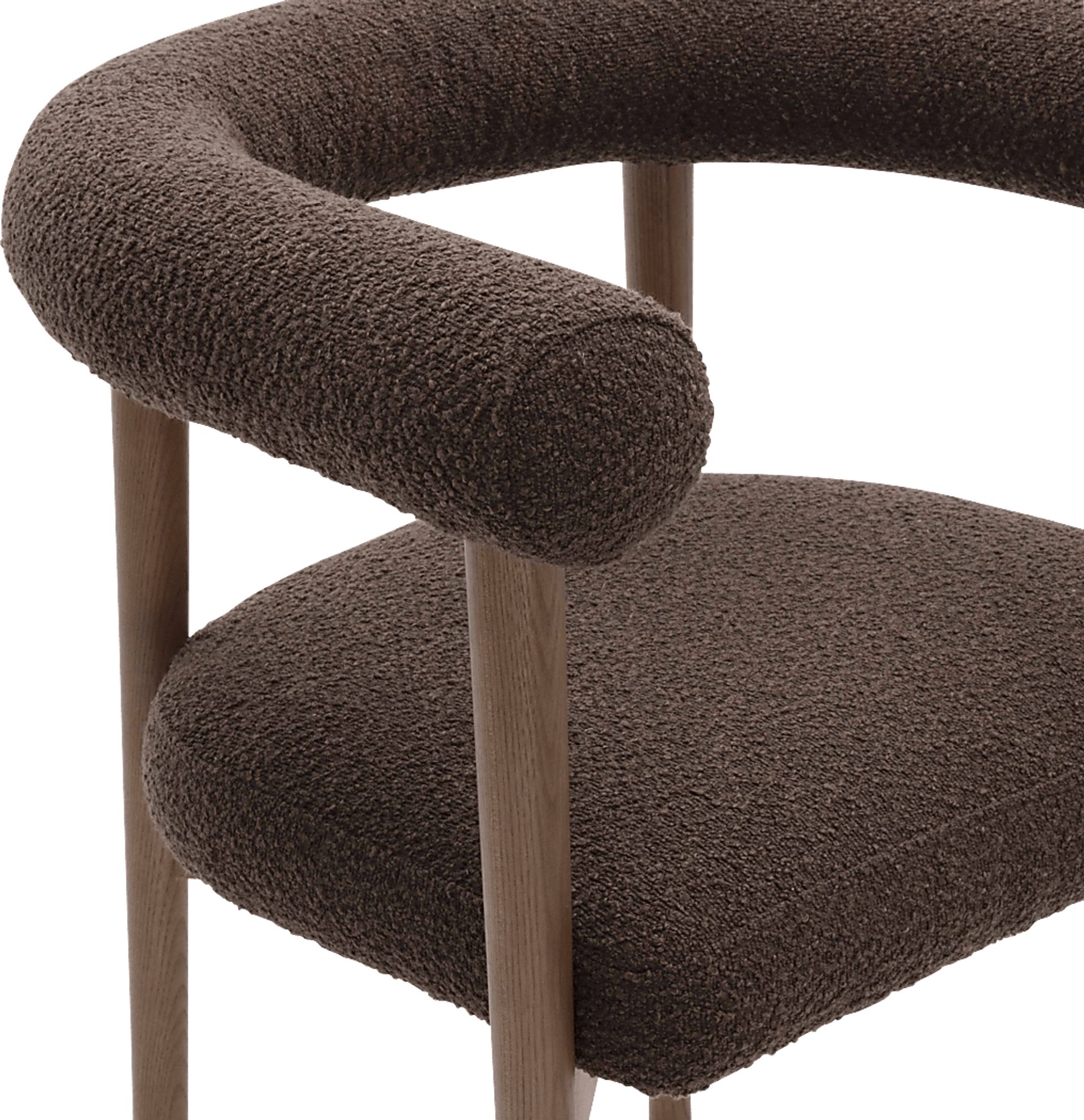 Calewood Dark Brown Arm Chair - Image 6