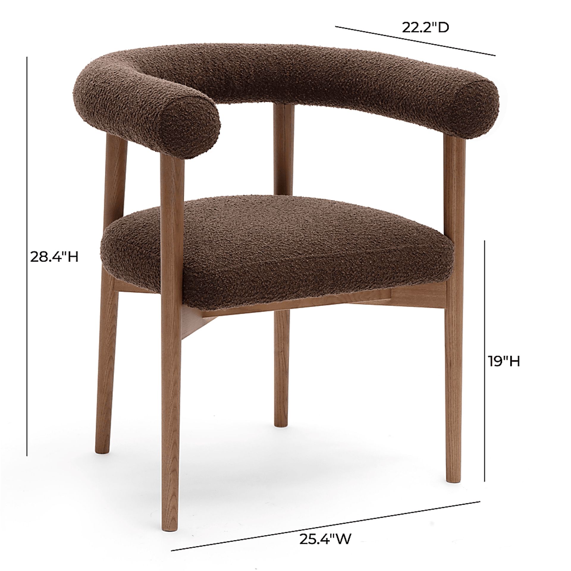 Calewood Dark Brown Arm Chair - Image 7