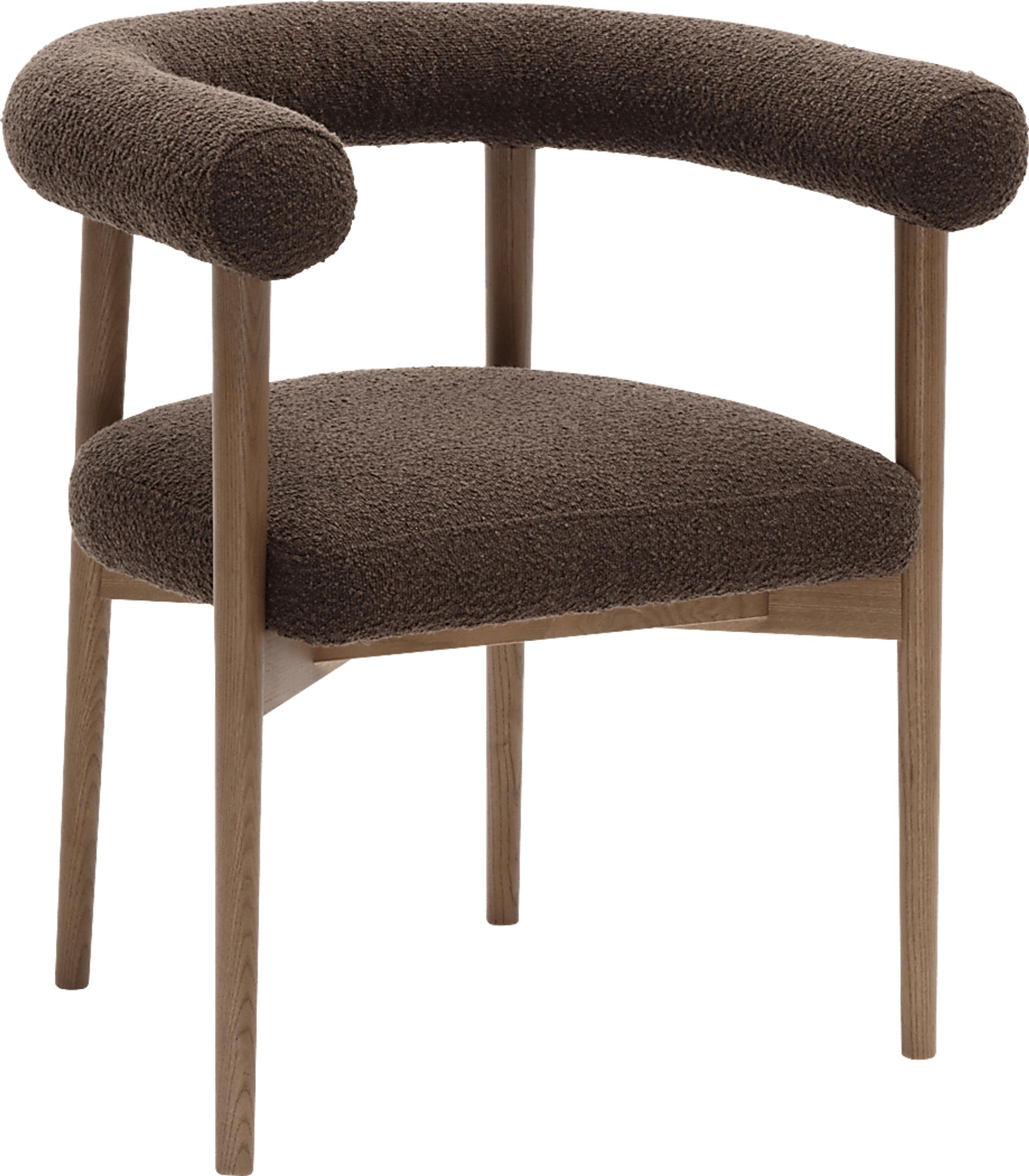 Calewood Dark Brown Arm Chair - Image 1