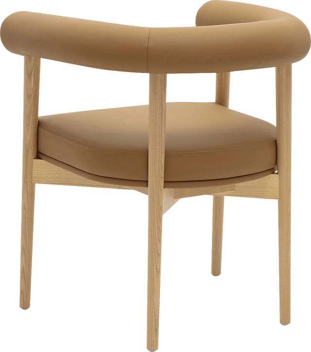 Calewood II Cognac Arm Chair - Thumbnail - Image 3
