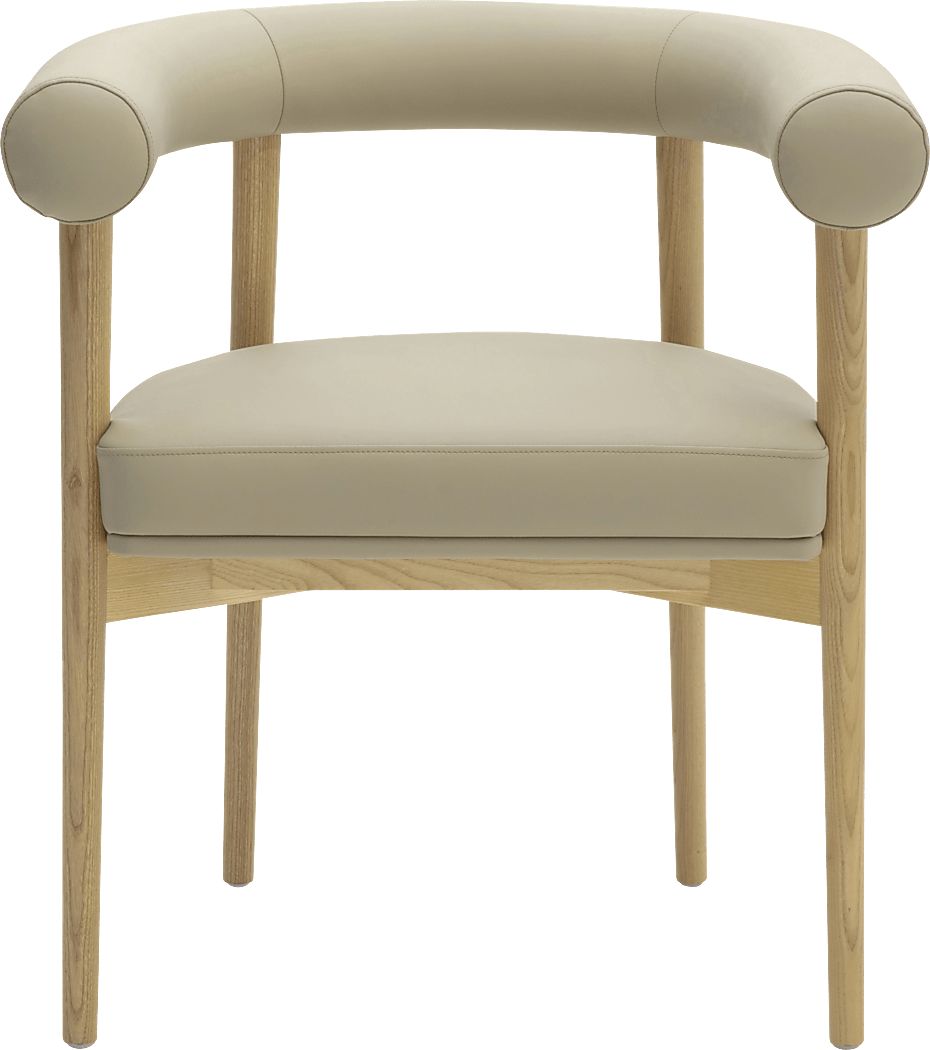 Calewood II Taupe Arm Chair - Thumbnail 3