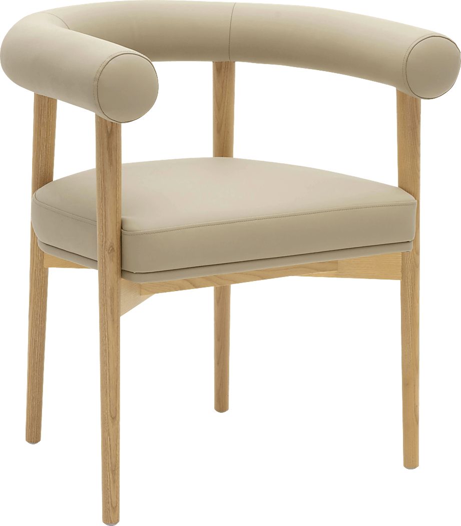 Calewood II Taupe Arm Chair