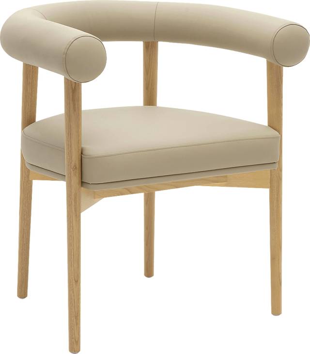 Calewood II Taupe Arm Chair - Thumbnail - Image 1