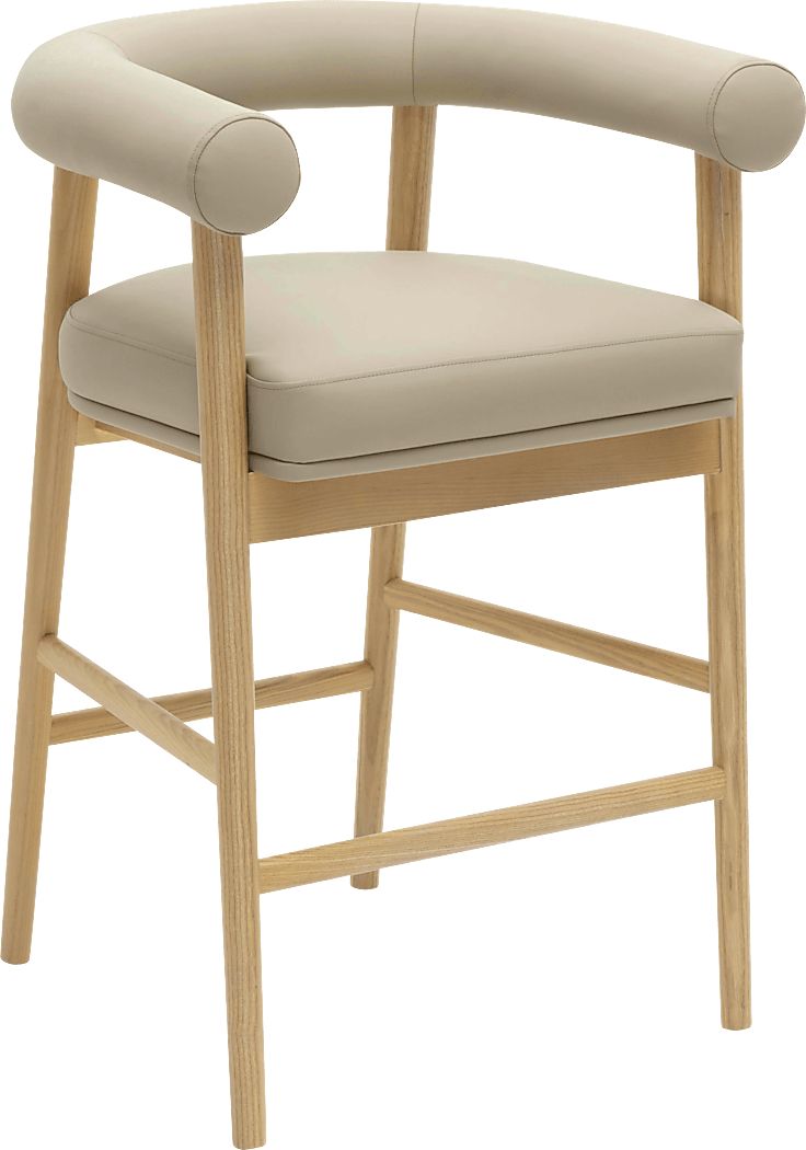 Calewood II Taupe Counter Height Stool