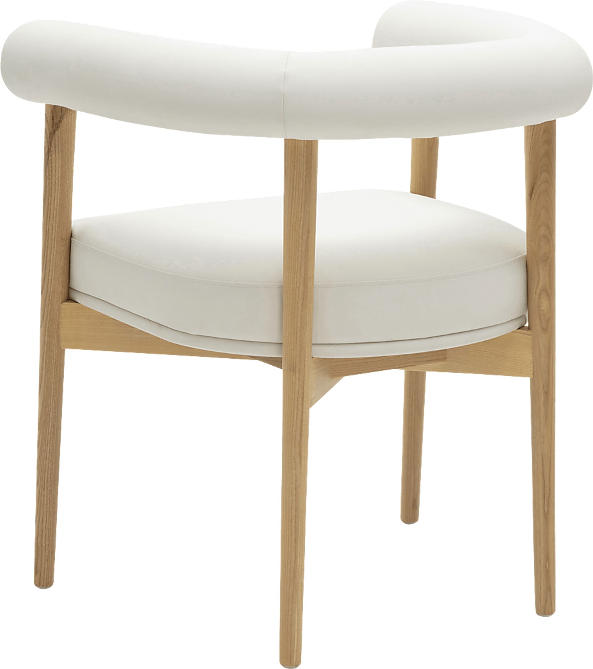 Calewood II White Arm Chair - Image 3