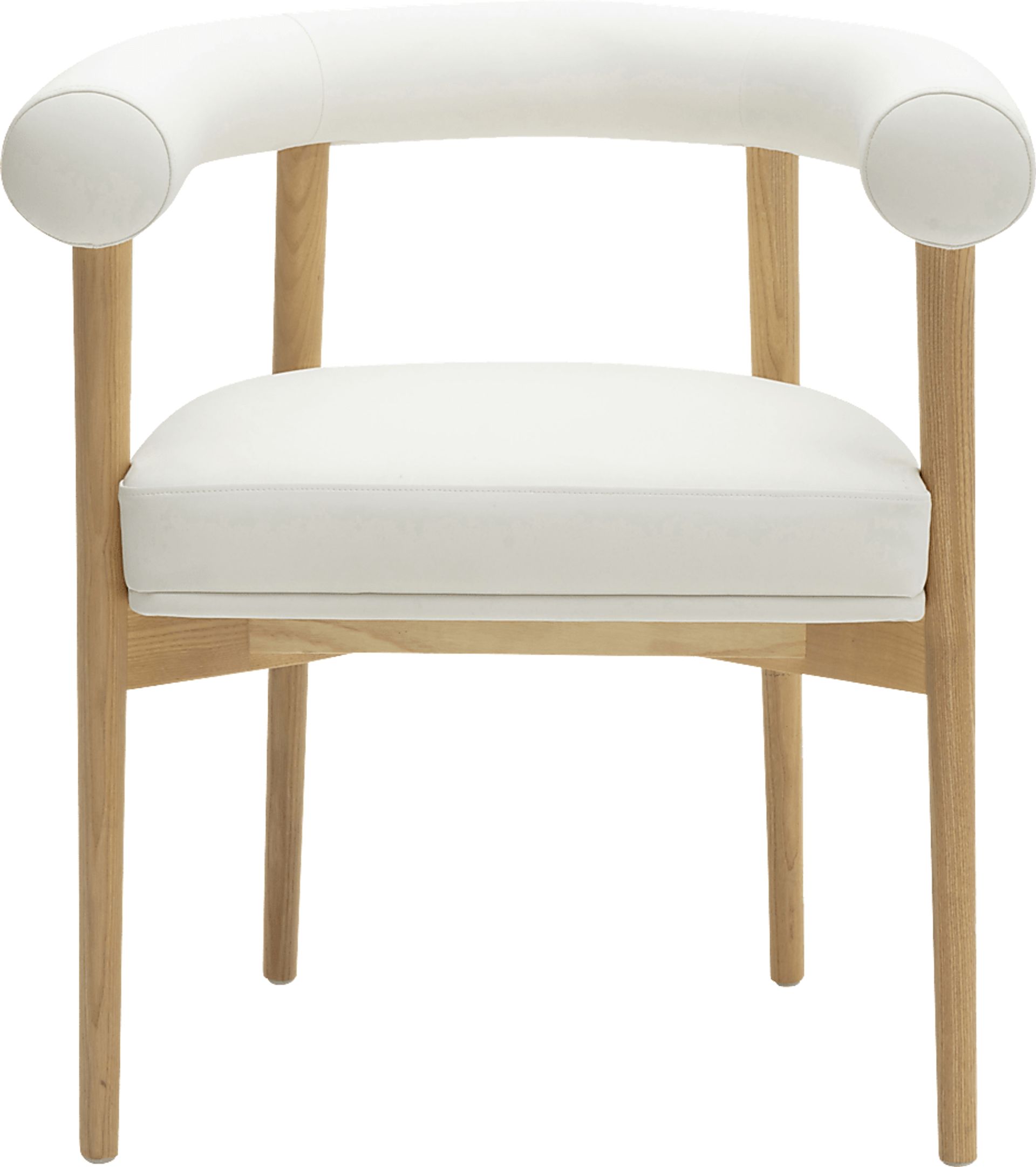 Calewood II White Arm Chair - Image 4