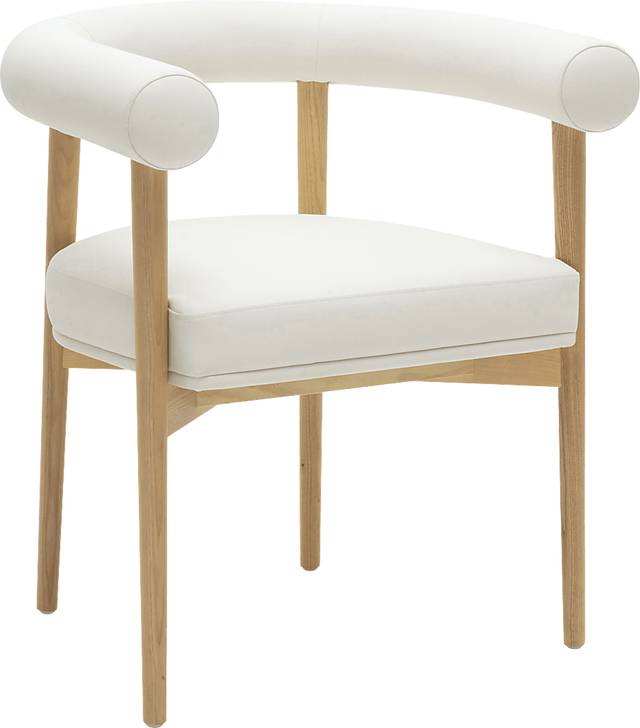 Calewood II White Arm Chair - Thumbnail - Image 1