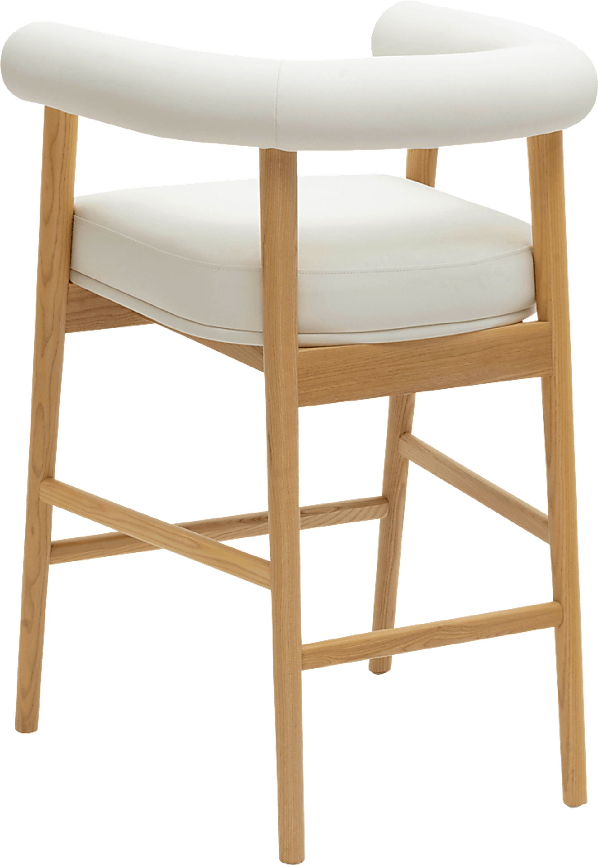 Calewood II White Counter Height Stool - Image 3