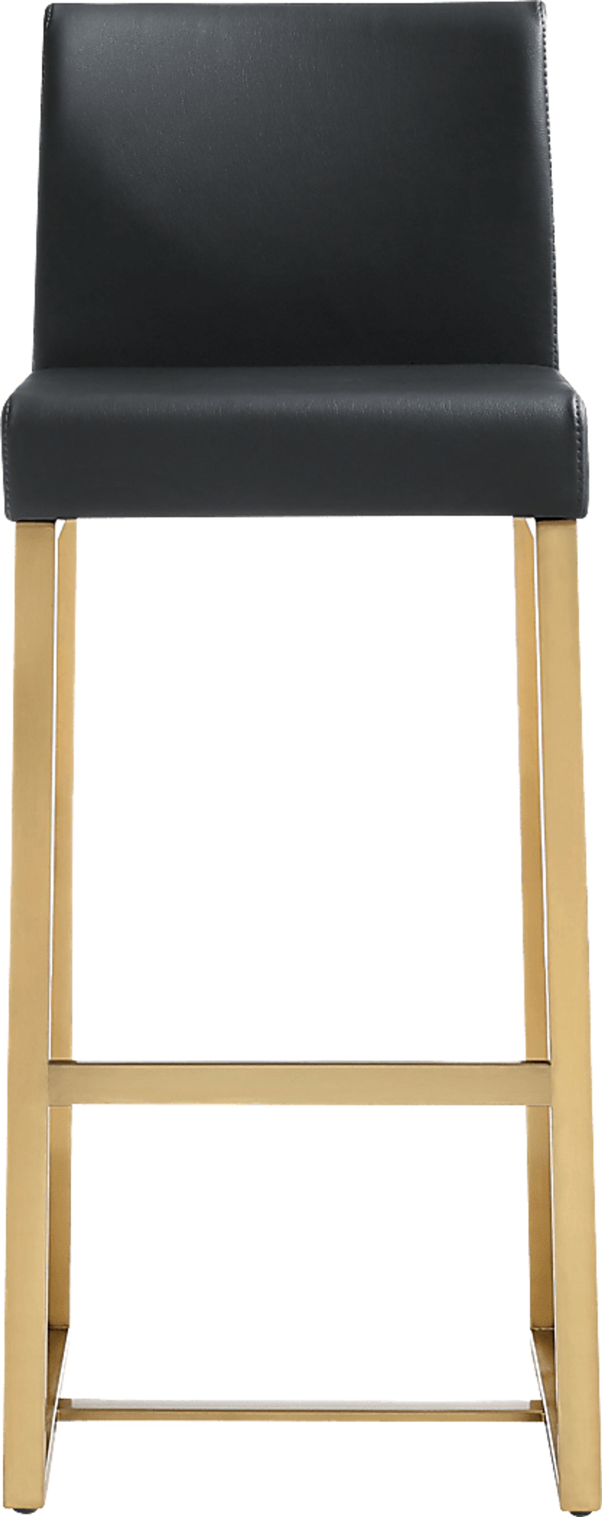 Caliael Black Barstool, Set of 2 - Image 3