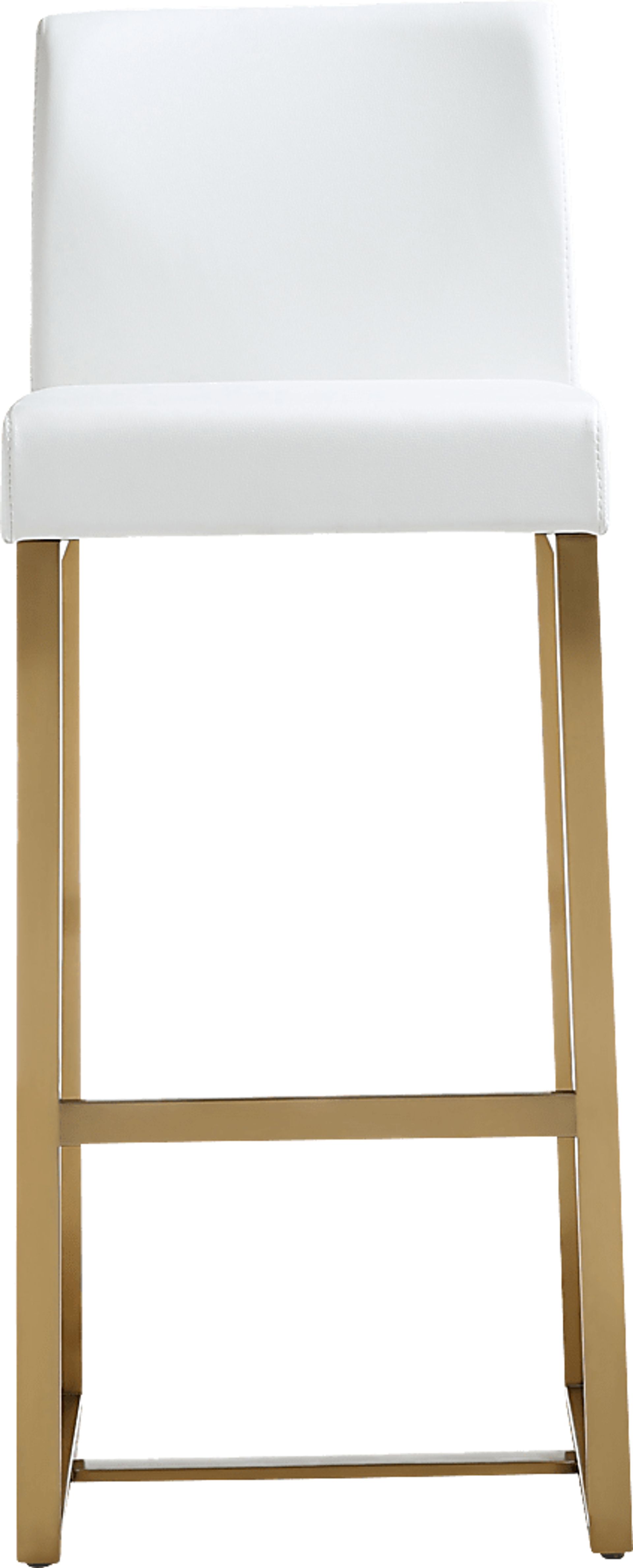 Caliael White Barstool, Set of 2 - Image 2