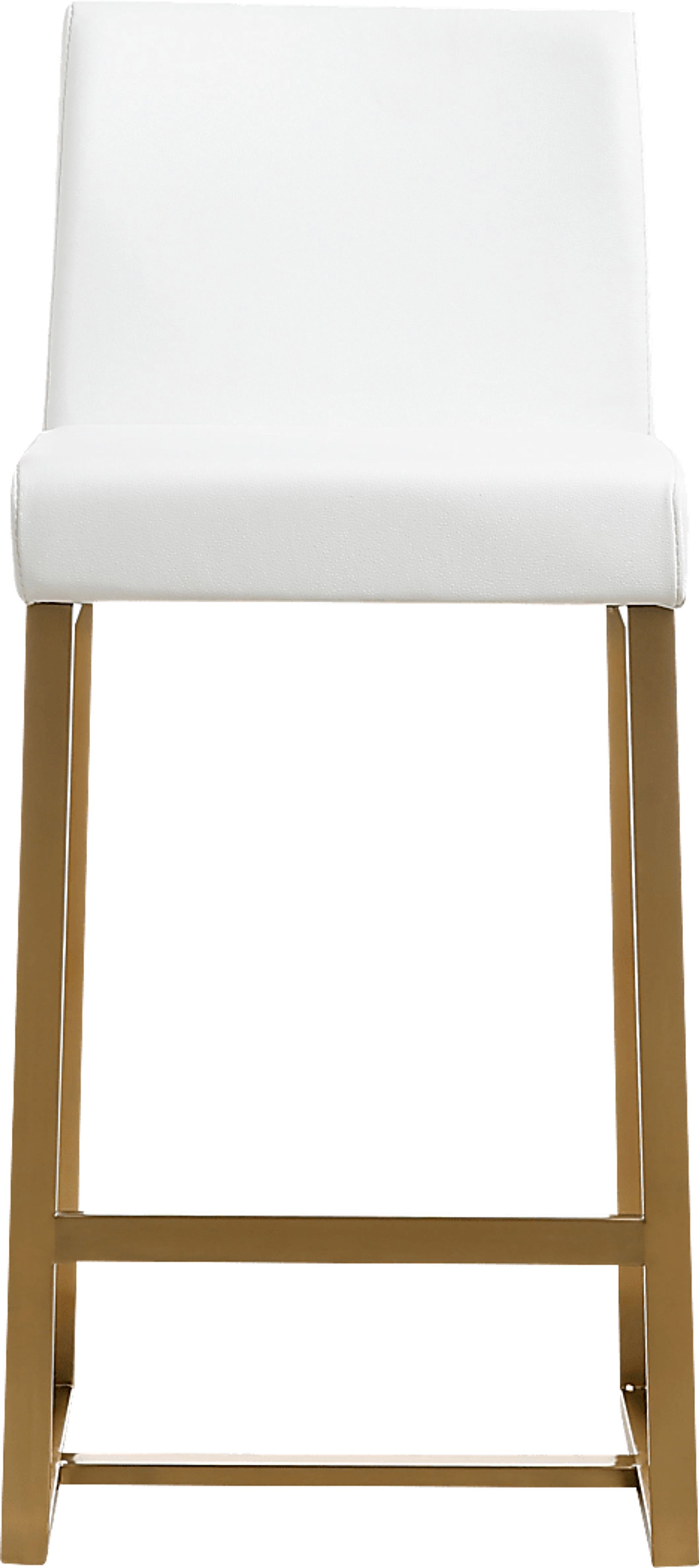 Caliael White Counter Height Stool, Set of 2 - Image 2
