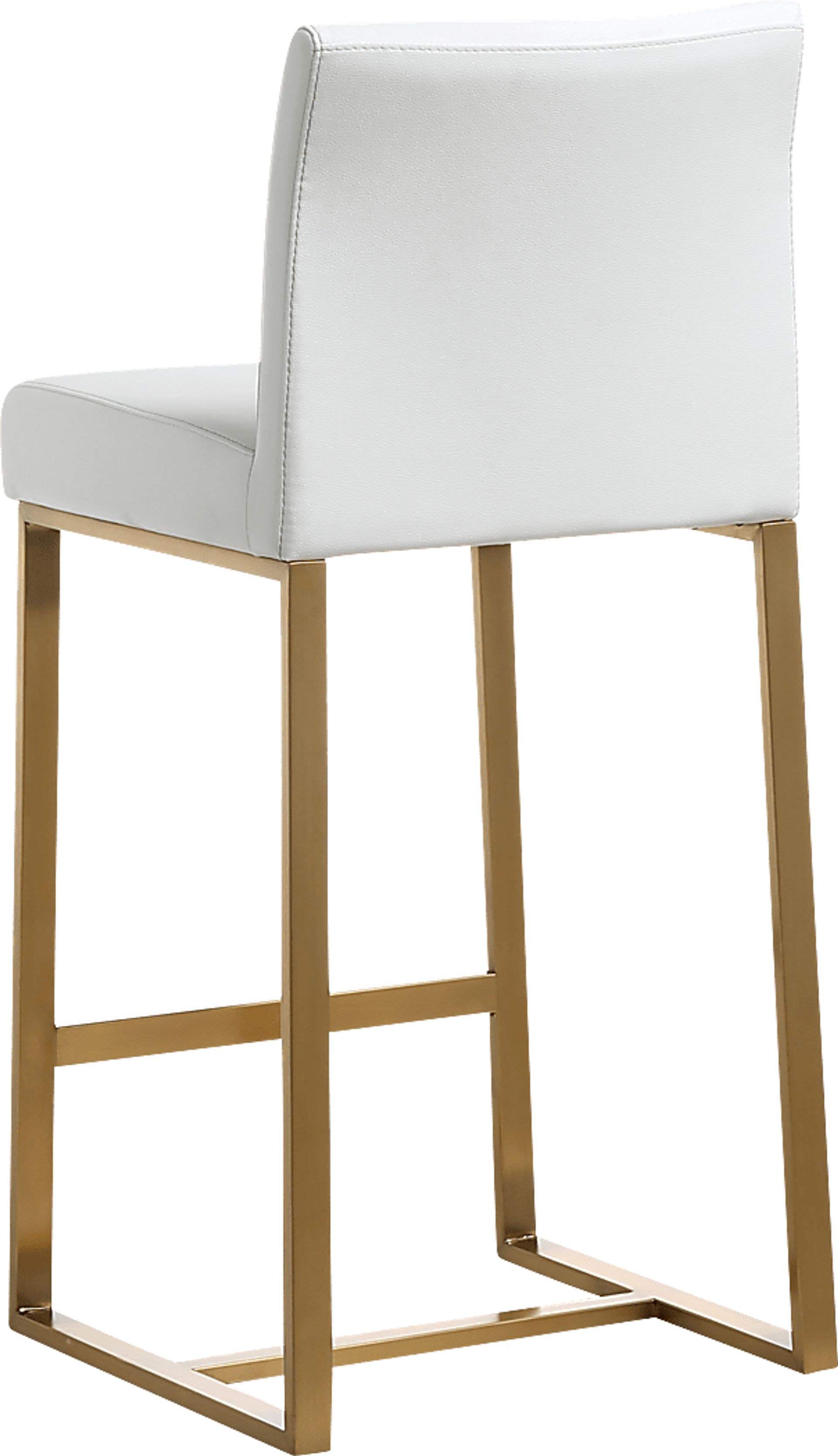 Caliael White Counter Height Stool, Set of 2 - Image 4