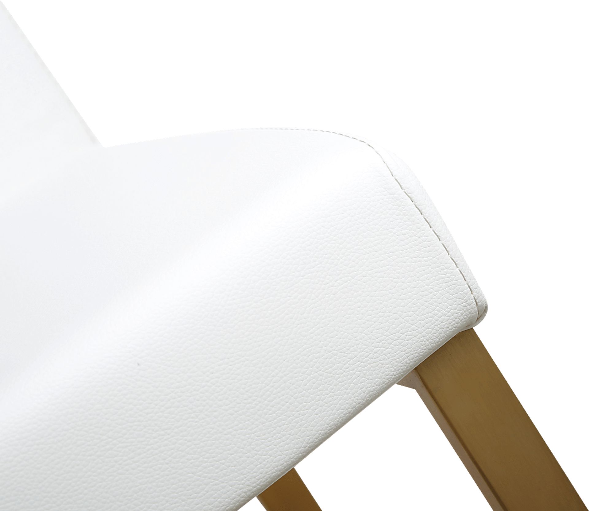 Caliael White Counter Height Stool, Set of 2 - Image 5