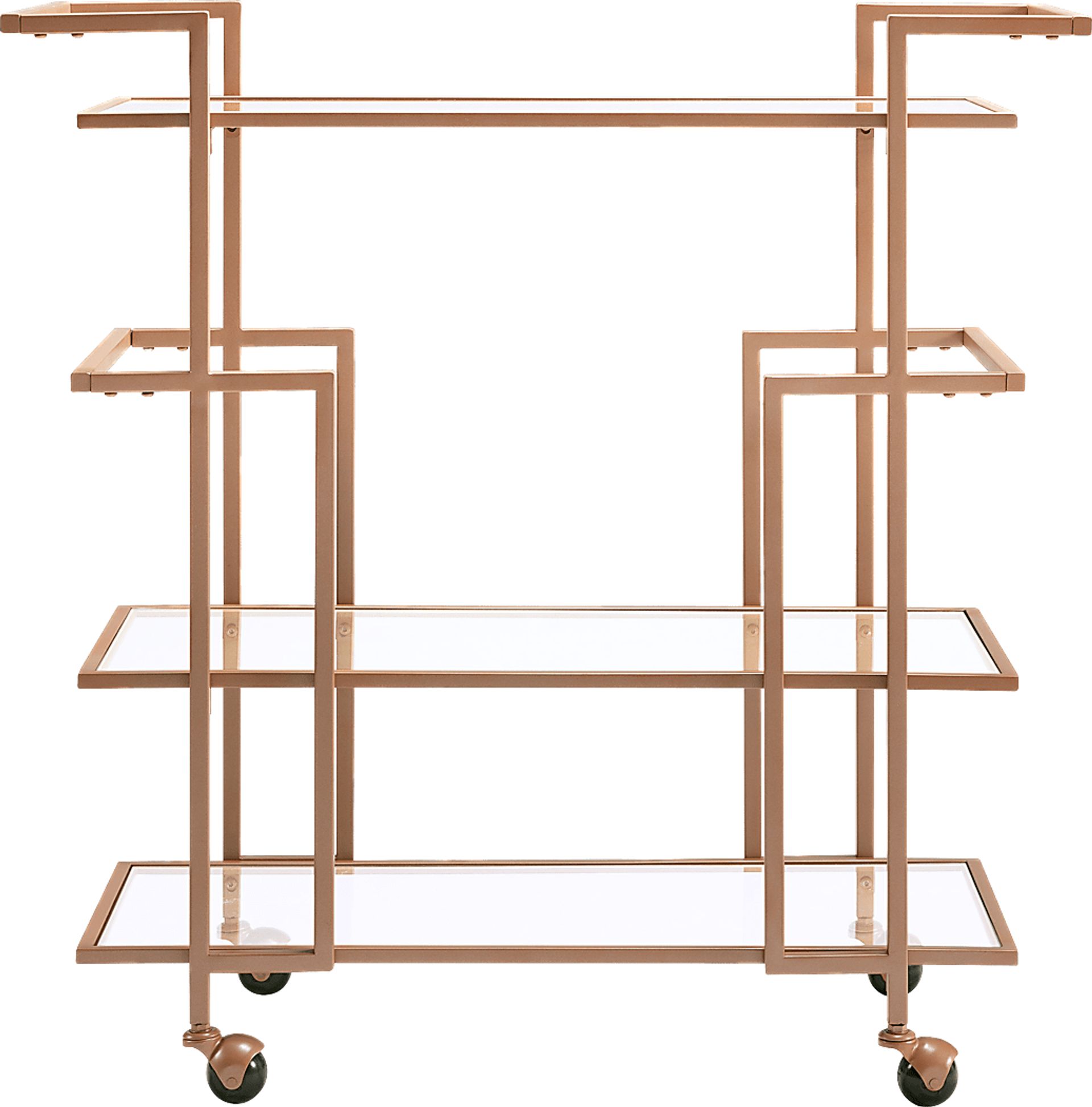 Caliark Copper Bar Cart - Image 3