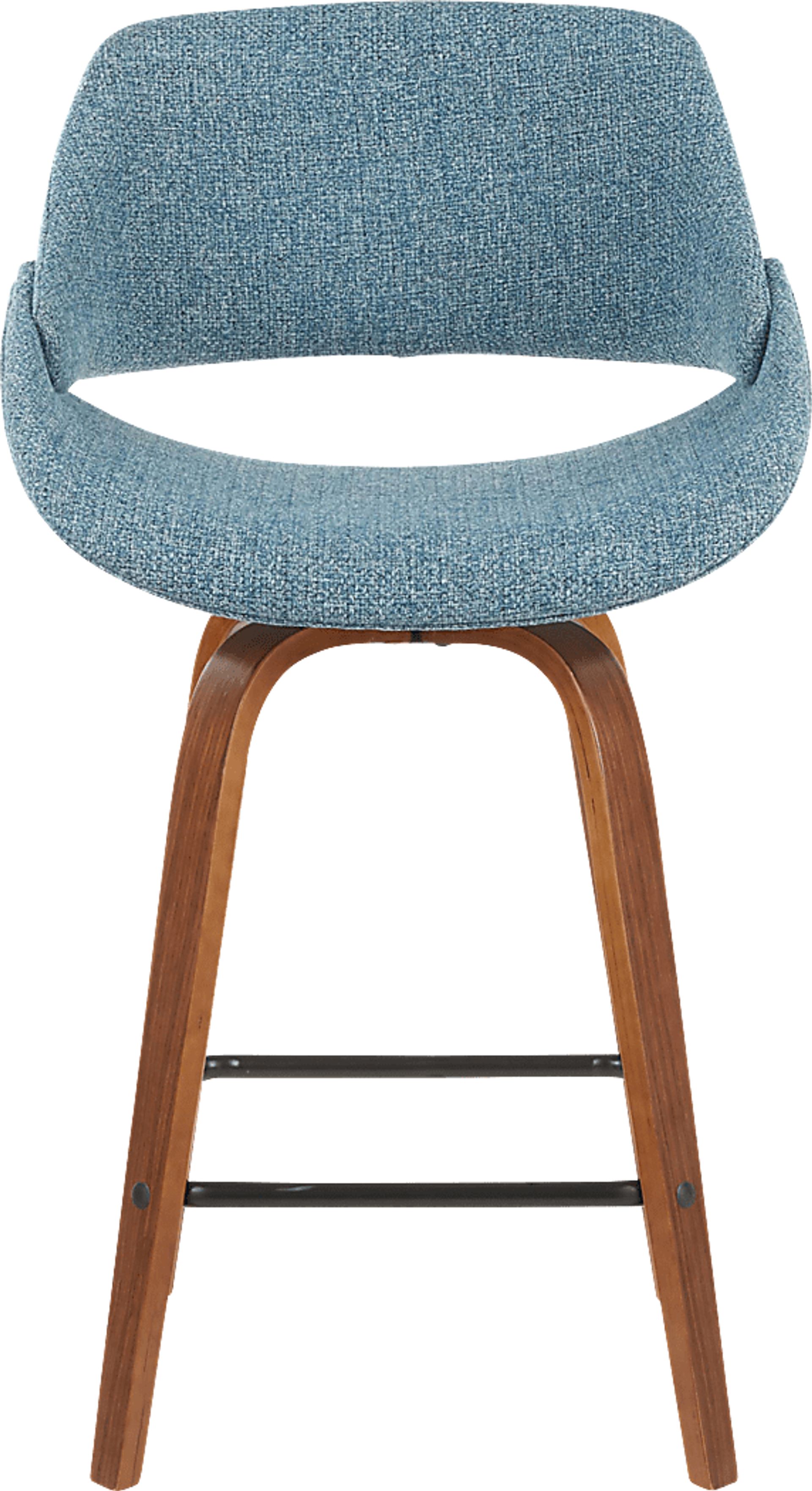 Caliborne Blue Counter Height Stool, Set of 2 - Image 2