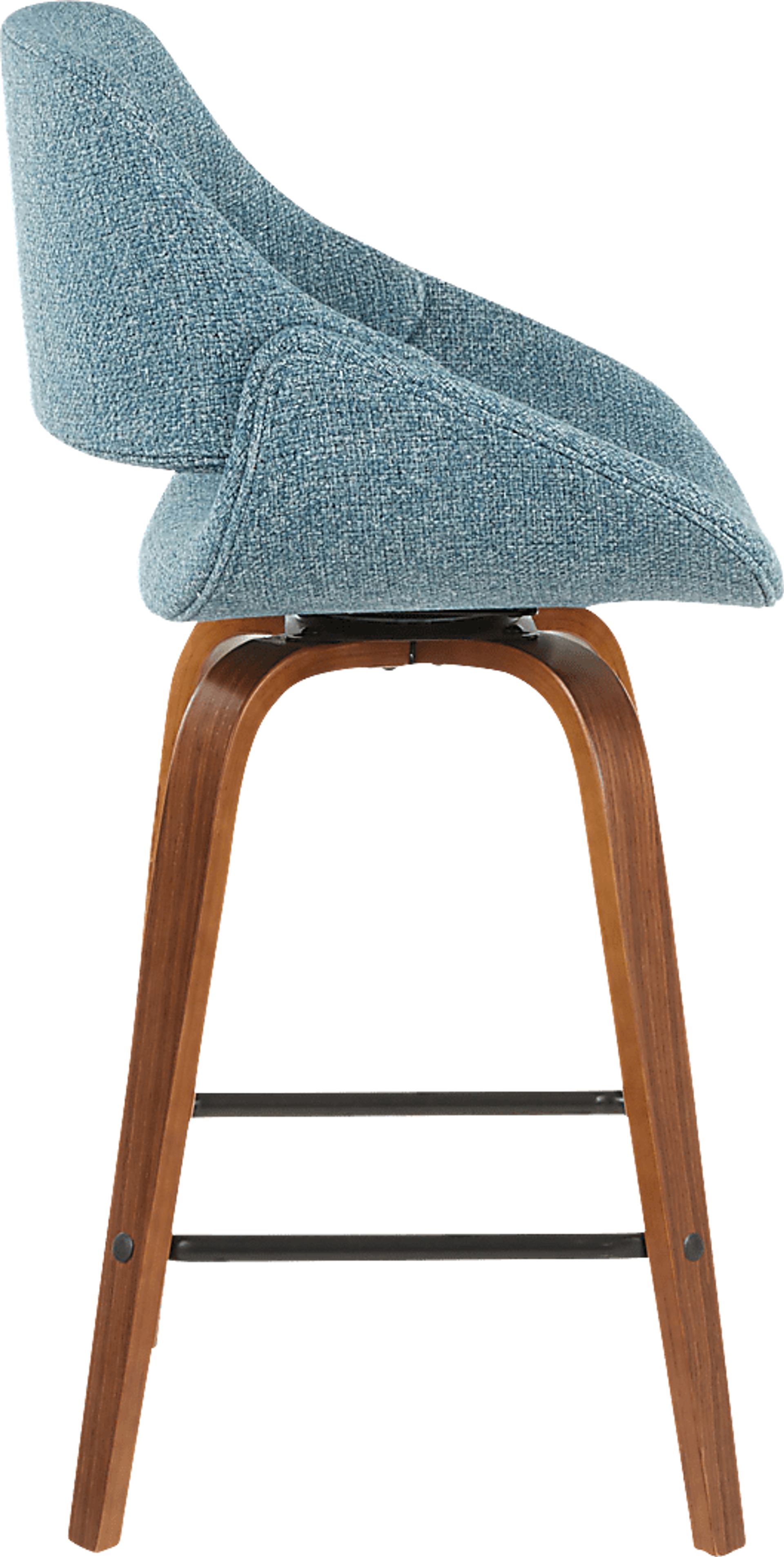 Caliborne Blue Counter Height Stool, Set of 2 - Image 3