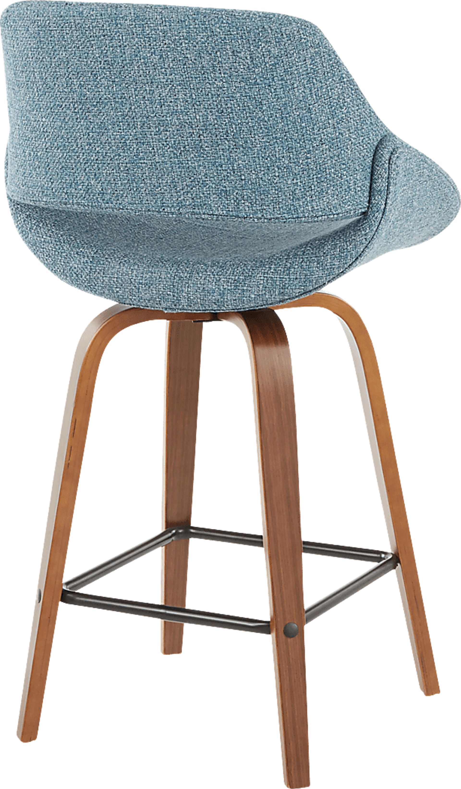 Caliborne Blue Counter Height Stool, Set of 2 - Image 4