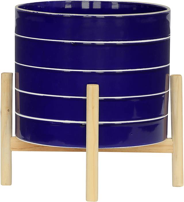 Caliborne Blue Planter - Thumbnail - Image 3