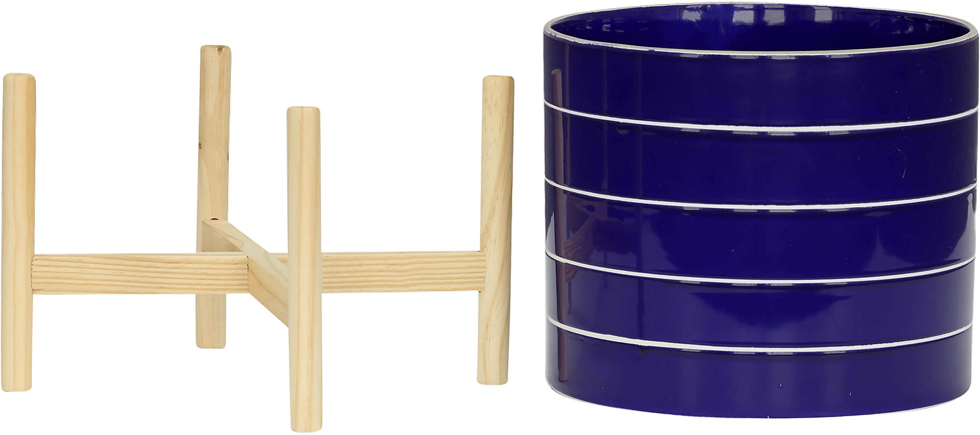 Caliborne Blue Planter - Image 4