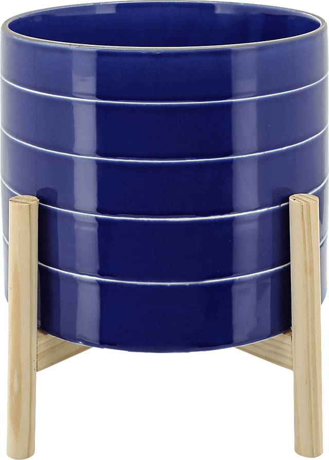 Caliborne Blue Planter - Thumbnail - Image 1